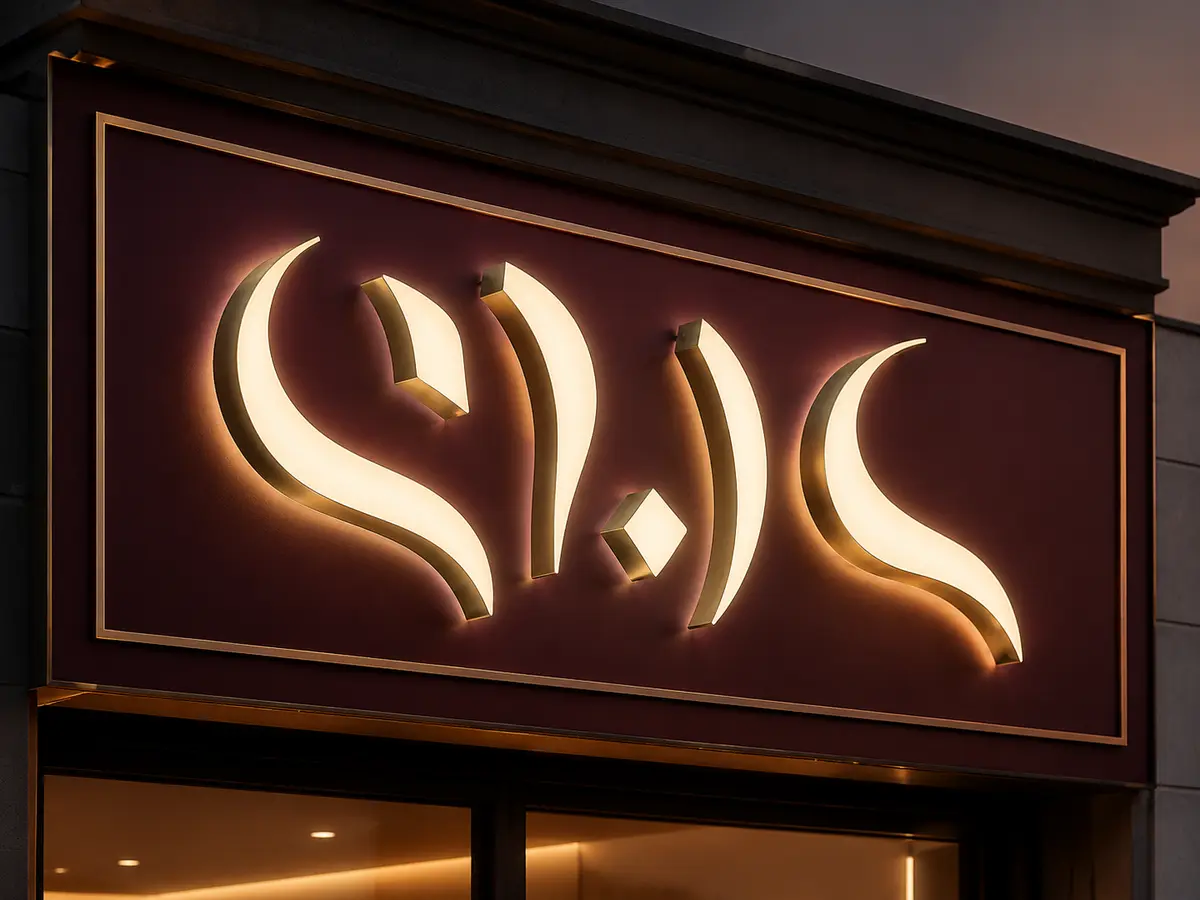 Custom glow sign board service in Guwahati